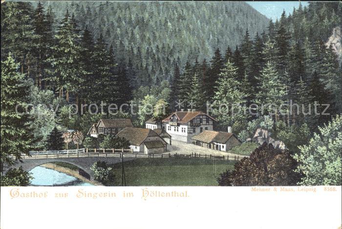 Hoellental Niederoesterreich Gasthof zur Singerin