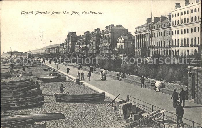Eastbourne Sussex Grand Parade from the Pier
