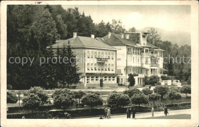 Lazne Luhacovice Namesti administrativni budova Dum Bedr