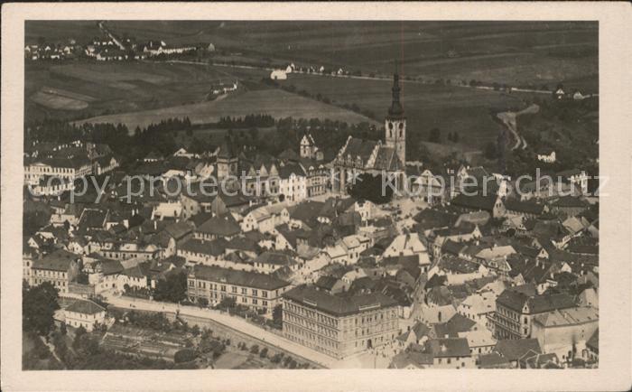 Tabor Czechia Pohledy s Letadla Fliegeraufnahme