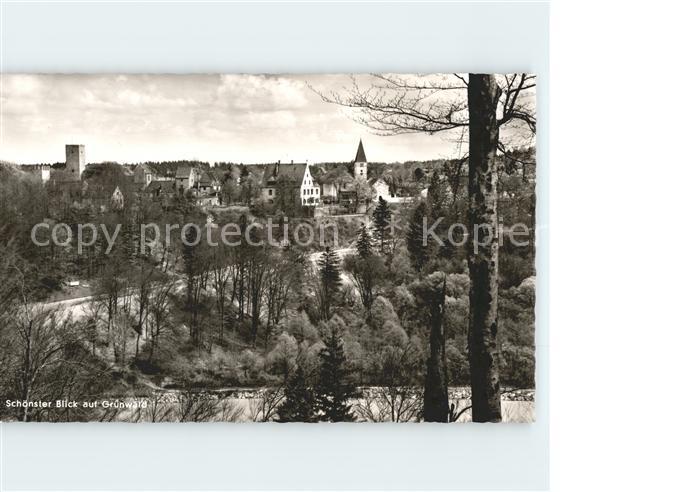 Gruenwald Muenchen Schoenster Blick auf den Ort