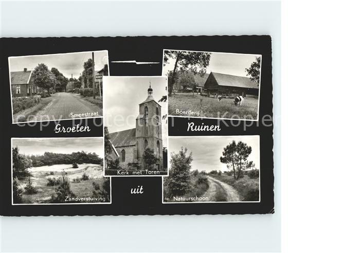 Ruinen Smeestraat Boerderij Natuurschoon Kerk