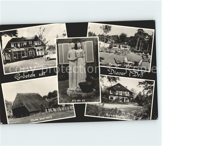 Diever Hotel Brinkzicht Paviljoen Oude boerderij Berkenheuvel Hij en zij