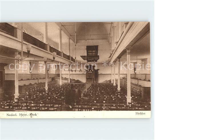 Helder Nederl. Herv Kerk Interieur