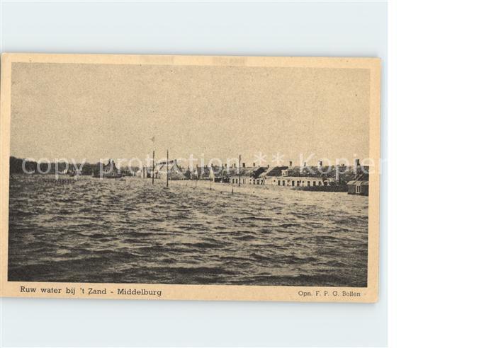 Middelburg Zeeland Ruw water bij 't Zand