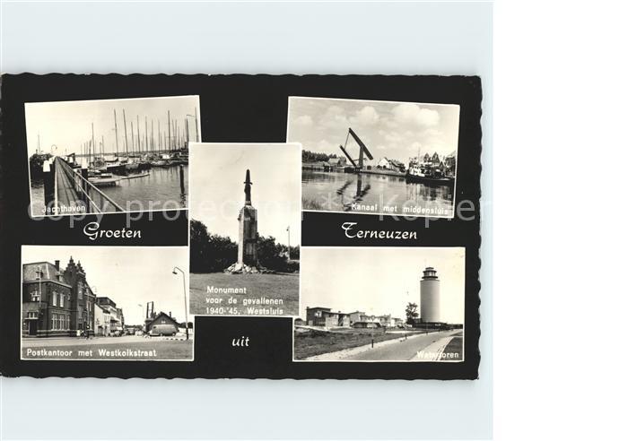 Terneuzen Jachthaven Kanaal Middensluis Watertore