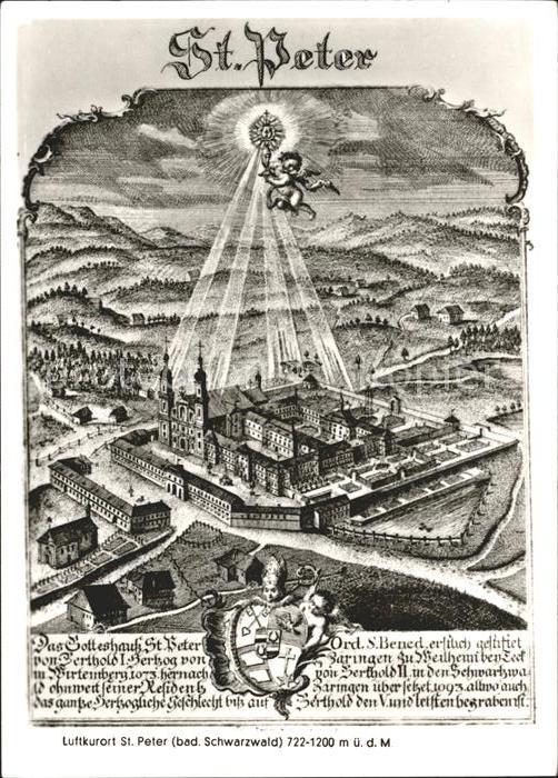 St Peter Schwarzwald Gotteshaus St. Peter