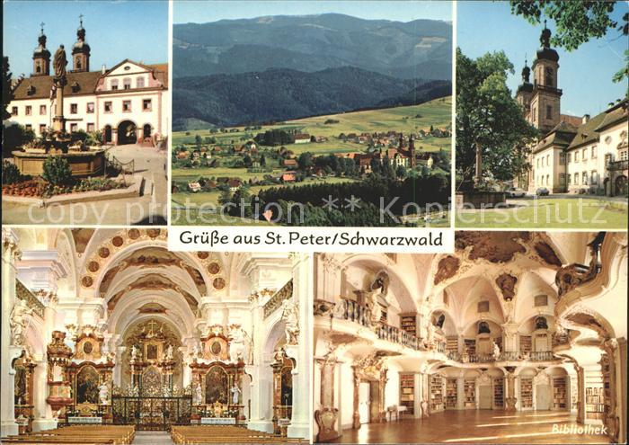 St Peter Schwarzwald Bibliothek