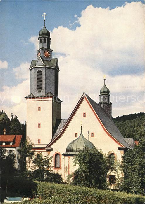 Todtmoos Schwarzwald BW Pfarr- und Wallfahrtskirche Unserer Lieben Frau
