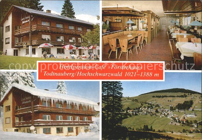 Todtnauberg Schwarzwald BW Hotelpension-Cafe Foersterhaus