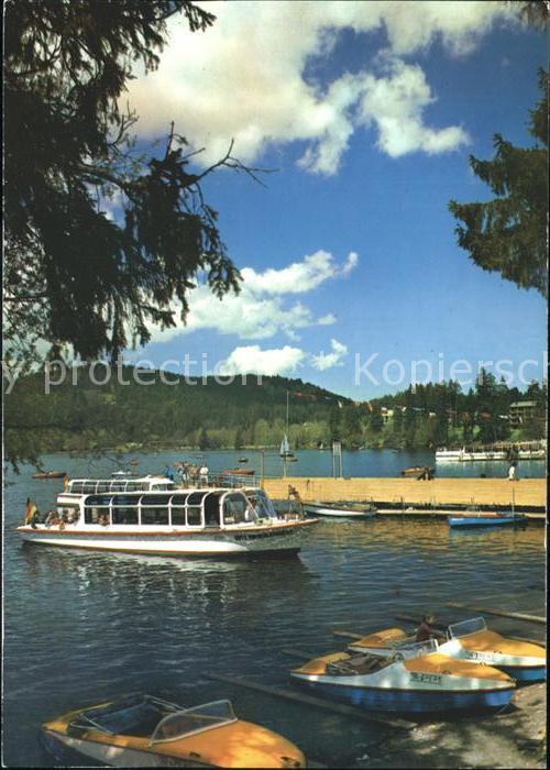 TITISEE Schwarzwald BW Saison am Titisee