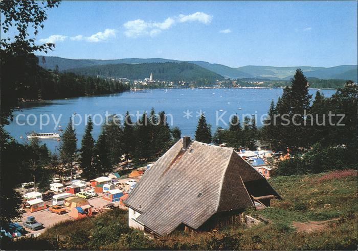 TITISEE Schwarzwald BW Terrassencampingplatz Sandbank