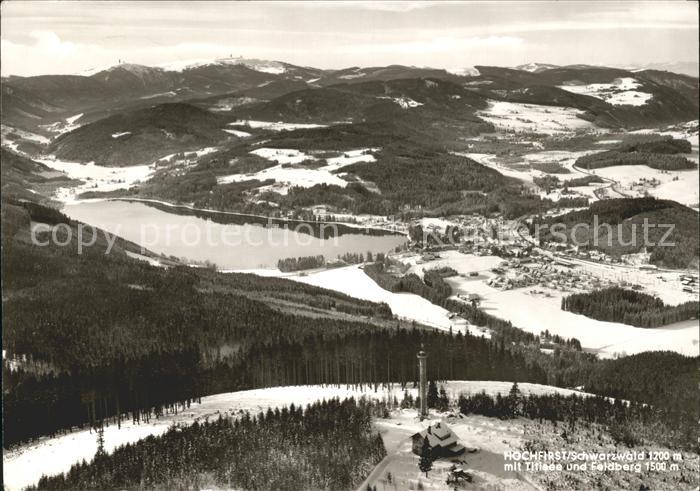 TITISEE Schwarzwald BW Feldberg Hochfirst Fliegeraufnahme