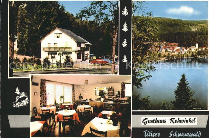 TITISEE Schwarzwald BW Gasthaus Rehwinkel