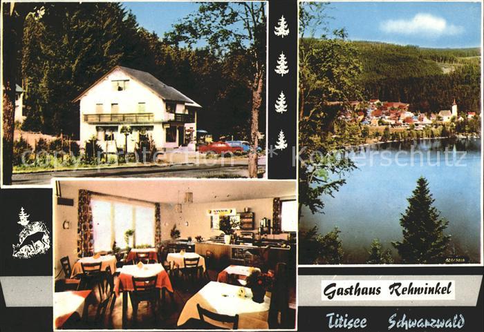 TITISEE Schwarzwald BW Gasthaus Rehwinkel