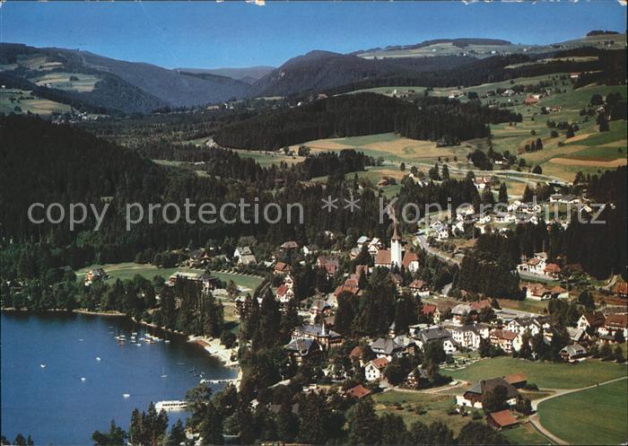 TITISEE Schwarzwald BW Fliegeraufnahme
