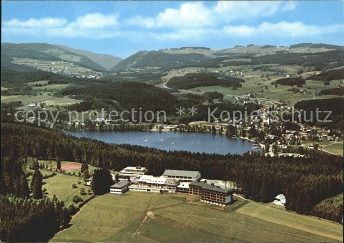 Saig Schwarzwald Kurhotel Saigerhoeh Titisee Fliegeraufnahme