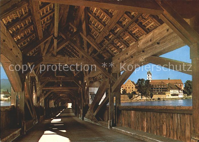 Bad Saeckingen Rheinbruecke St. Fridolinsmuenster