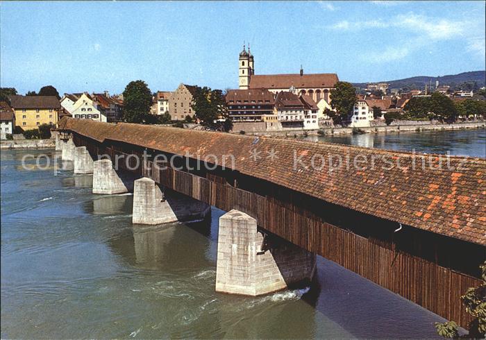 Bad Saeckingen Historische Holzbruecke