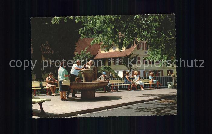 Bad Peterstal-Griesbach Renchtal Trinkquelle Stahlbad