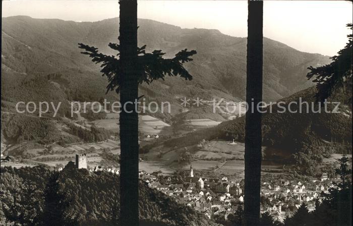 Waldkirch Breisgau Kastelburg Kandel