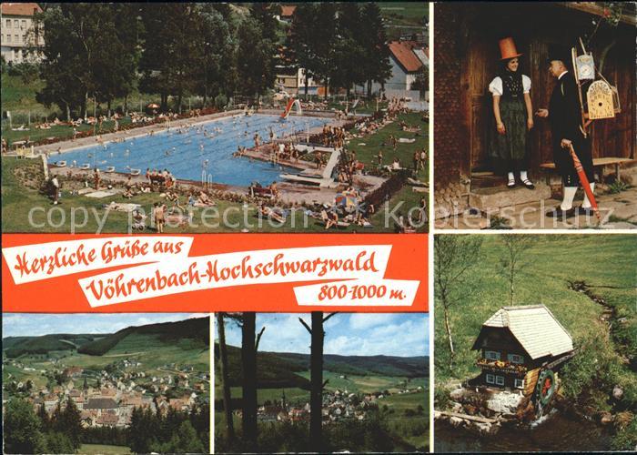 Voehrenbach Schwimmbad Trachten