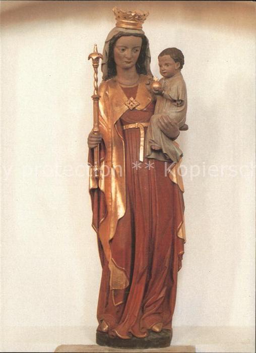 St Ulrich Schwarzwald Katholische Pfarrkirche Madonna mit Jesuskind