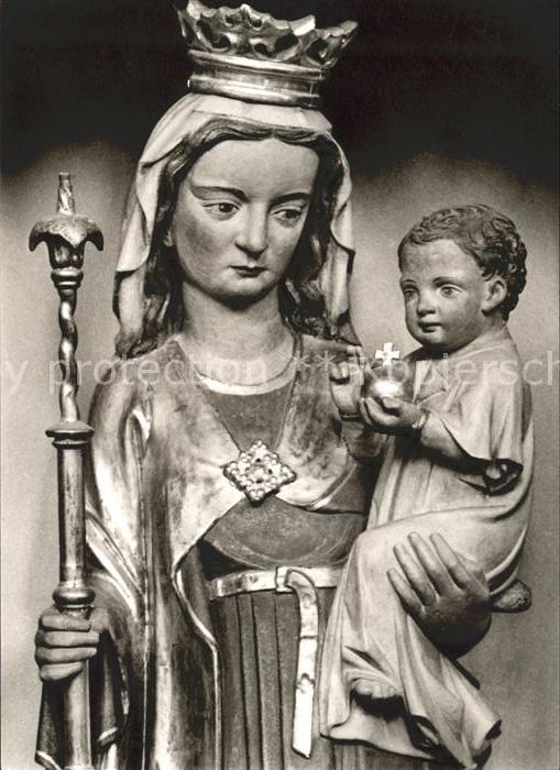 St Ulrich Schwarzwald Gotische Madonna Pfarrkirche