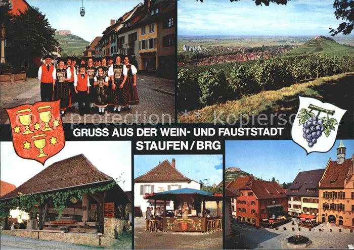 Staufen Breisgau Trachten Marktplatz