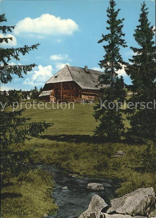 Schoenwald Schwarzwald Weissenbachtal Alter Bauernhof