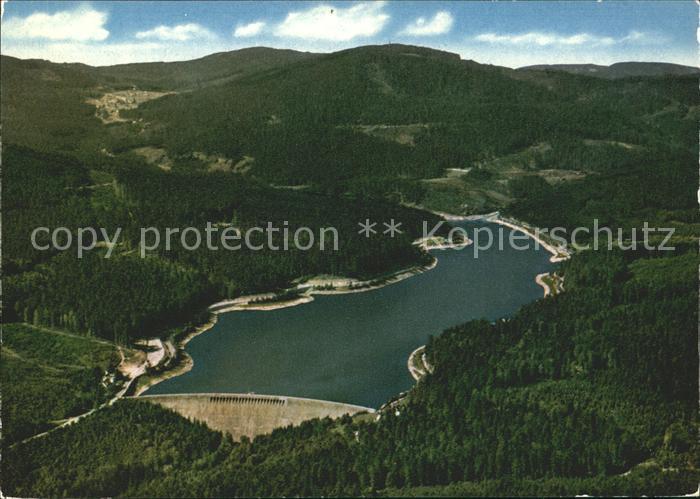 Schwarzenbachtalsperre Fliegeraufnahme