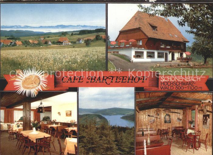 Schoenenbach Schluchsee Cafe Bartlehof