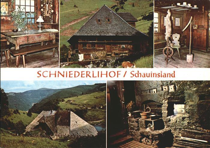Hofsgrund Schauinsland Bauernhaus-Museum Schniederlihof