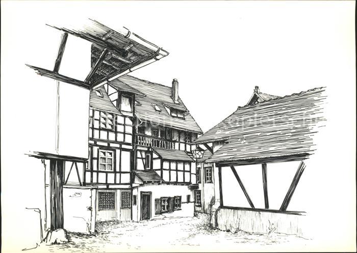 Gengenbach Gaensbuehl Zeichnung Boris Onipenko