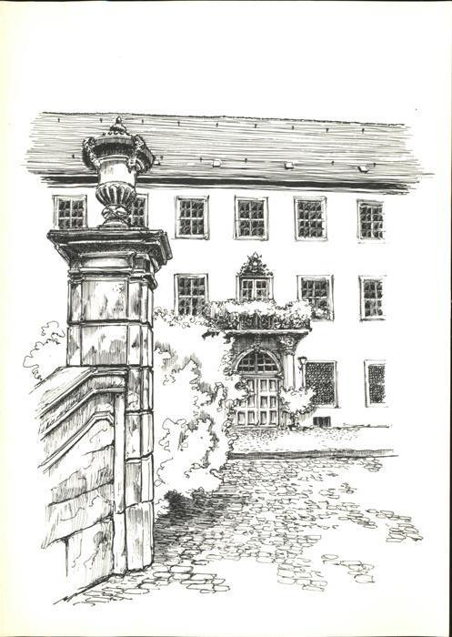 Gengenbach Benediktiner-Abtei Zeichnung Boris Onipenko