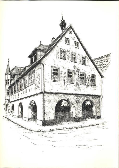 Haslach Kinzigtal Rathaus Zeichnung Boris Onipenko