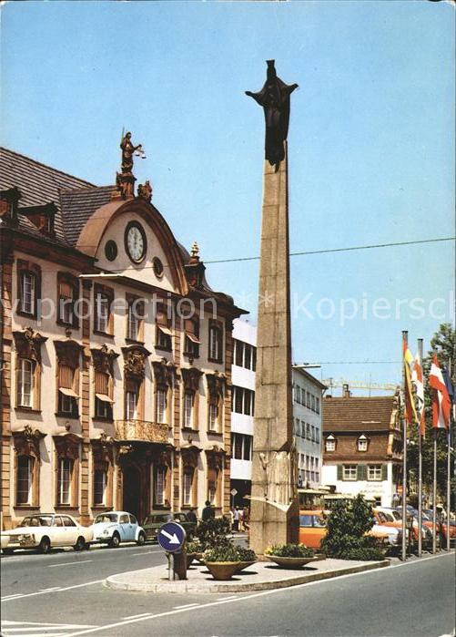 Offenburg Rathaus Ursulasaeule