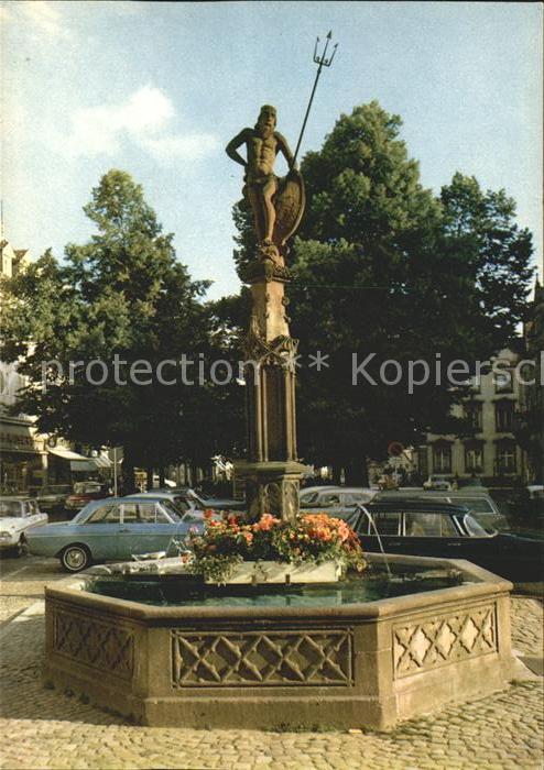 Offenburg Neptunbrunnen