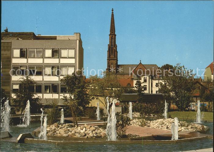 Offenburg Ree-Anlagen Evangelische Kirche
