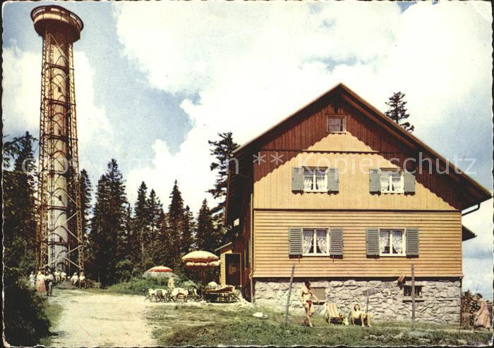 Titisee-Neustadt Turm Fuerstenberg-Rasthaus Hochfirst
