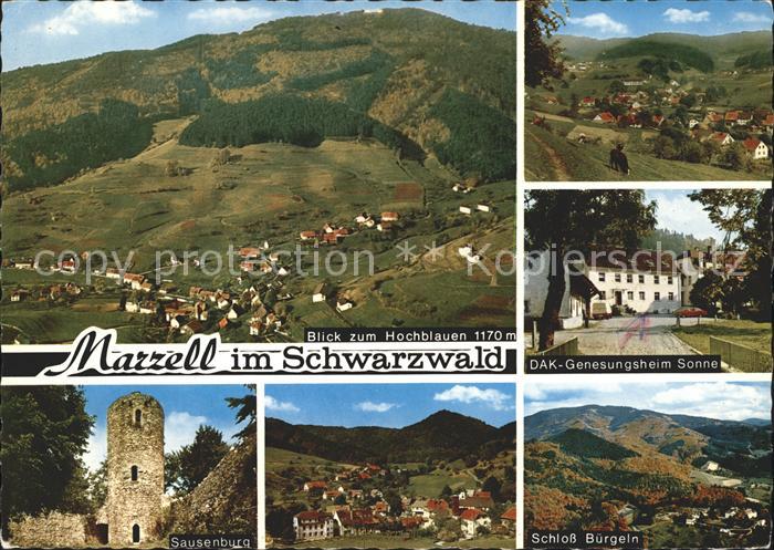 Marzell DAK-Genesungsheim Sonne Schloss Buergeln Sausenburg