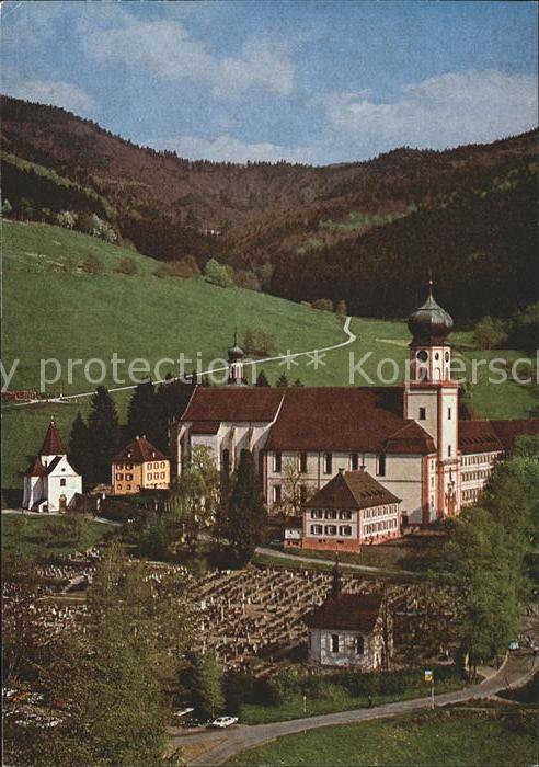 Muenstertal Schwarzwald Pfarrkirche St. Trudpert