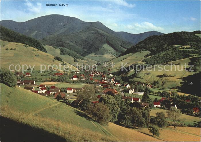 Muenstertal Schwarzwald Belchen