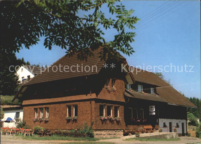 Lenzkirch Hochschwarzwald BW Gruenwald Gasthaus Gruenwald Schwarzwaldstueble