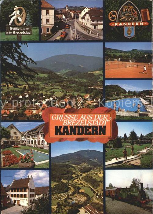 Kandern Minigolf Schwimmbad Lokomotive Tennisplatz