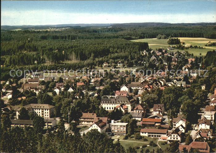 Koenigsfeld Schwarzwald Fliegeraufnahme