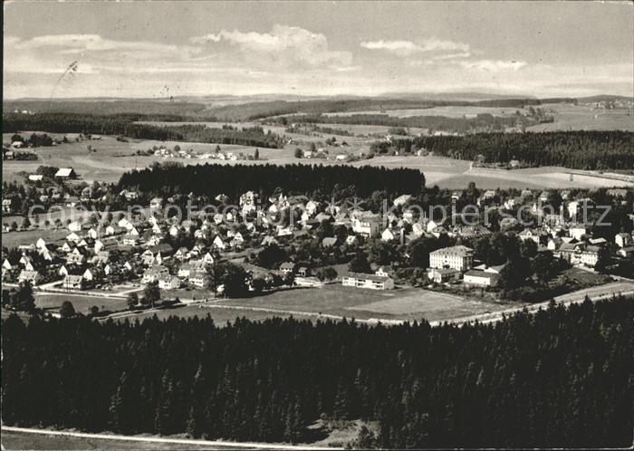Koenigsfeld Schwarzwald Fliegeraufnahme