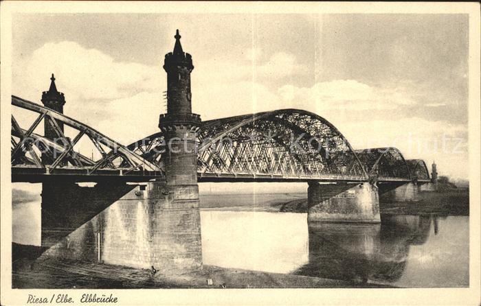 Riesa Sachsen Elbbruecke