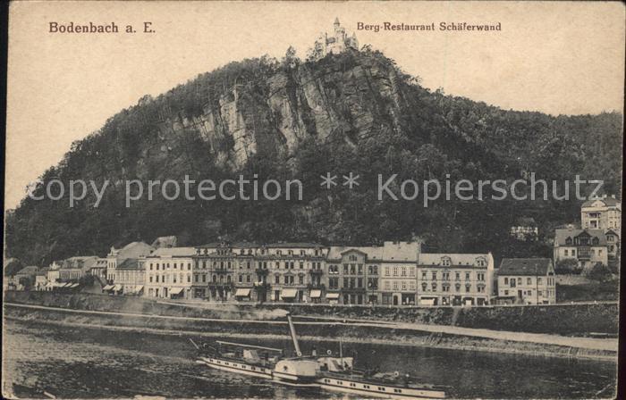 Bodenbach Ketzerbachtal Bergrestaurant Schaeferwand Lastkahn