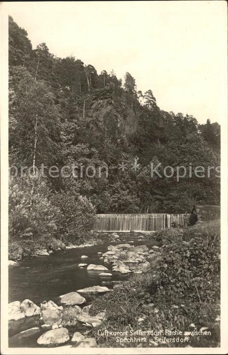Seifersdorf Dippoldiswalde Partie zwischen Spechtritz